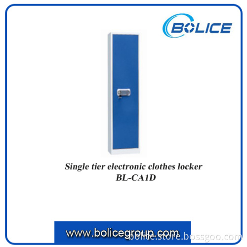 Single Tier Metal Electronic Clothes Cabinet Locker